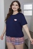 Navy/Pink / 1XL